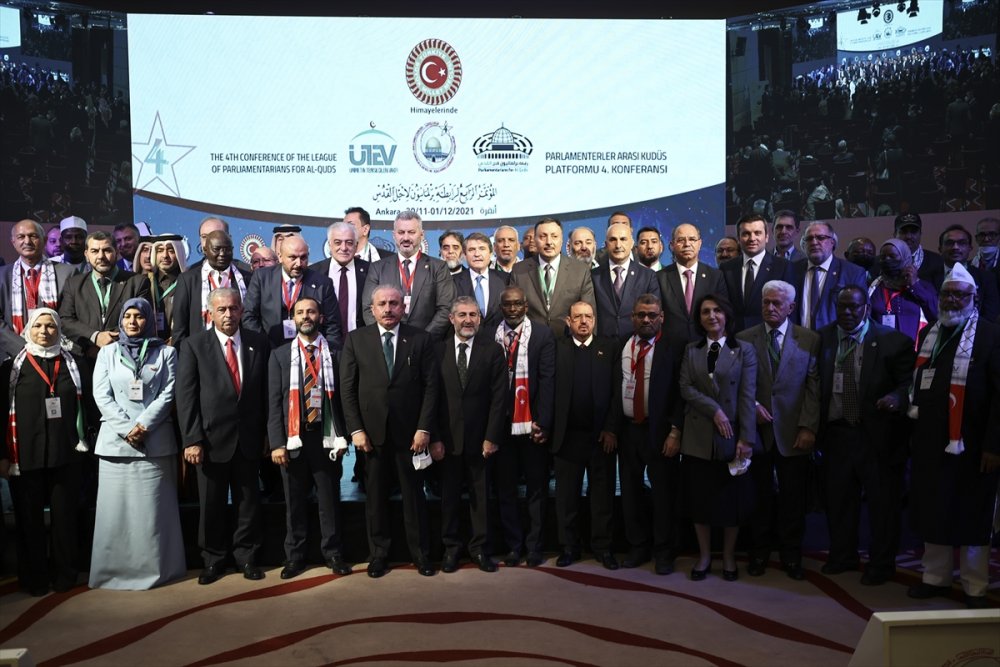 Başkentte "Parlamenterler Arası Kudüs Platformu 4. Konferansı" düzenlendi