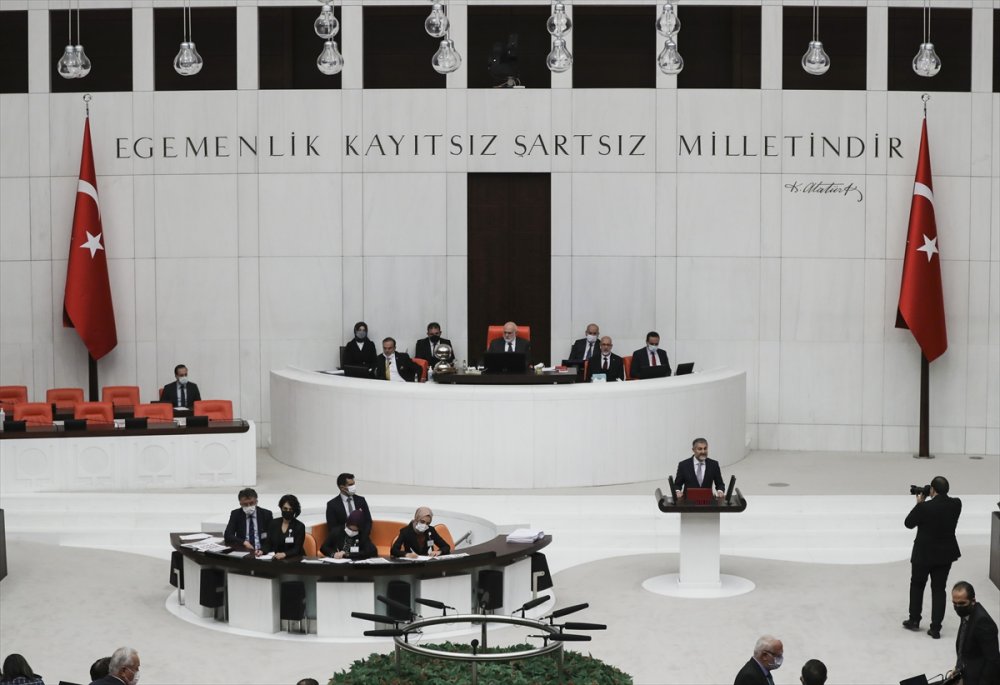 Hazine ve Maliye Bakanı Nureddin Nebati TBMM'de yemin etti