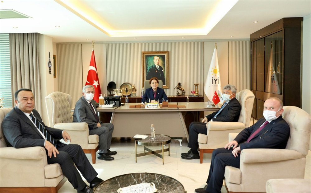 Ankara Büyükşehir Belediye Başkanı Yavaş, İYİ Parti Genel Başkanı Akşener'i ziyaret etti