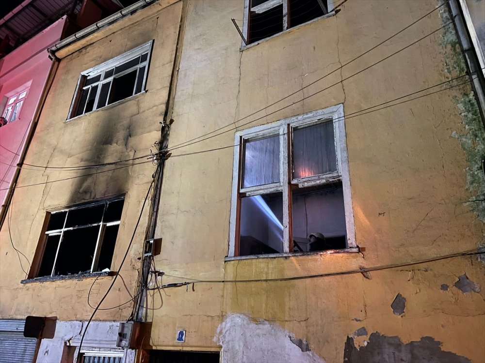 Samsun'da aynı ikamette iki kez yangın çıktı