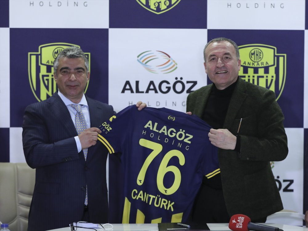 MKE Ankaragücü, Alagöz Holding ile sponsorluk anlaşması yaptı