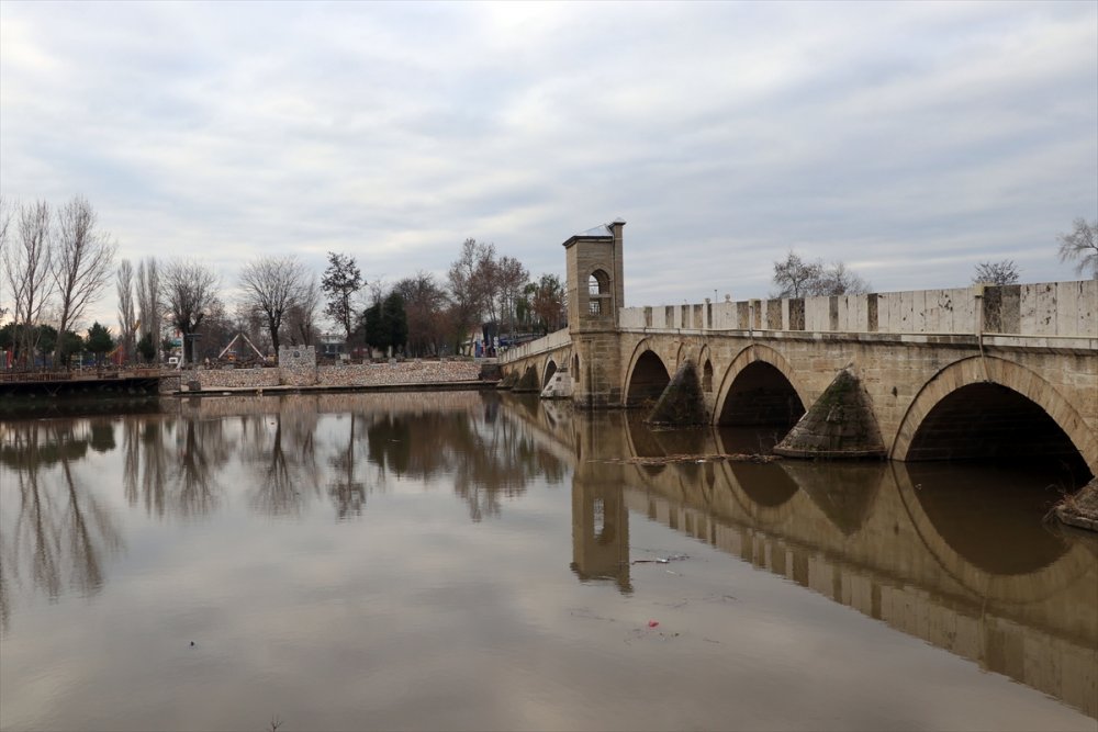 Trakya'da son yağışlar nehirlerin su debisini artırdı