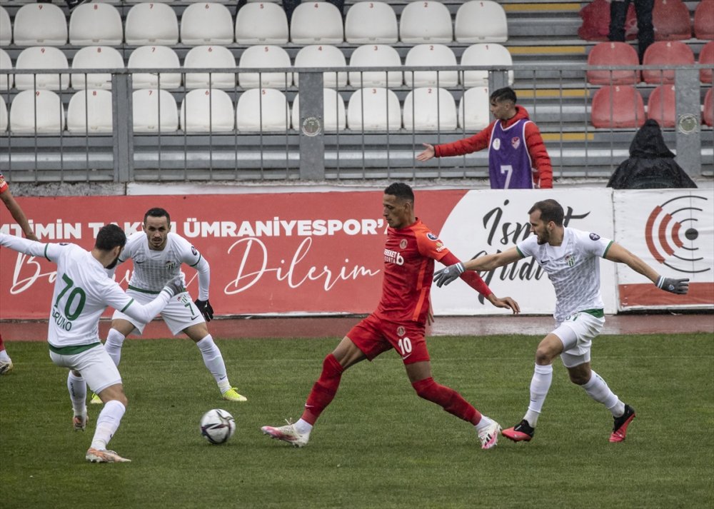 Ümraniyespor Bursaspor’a acımadı 4-1