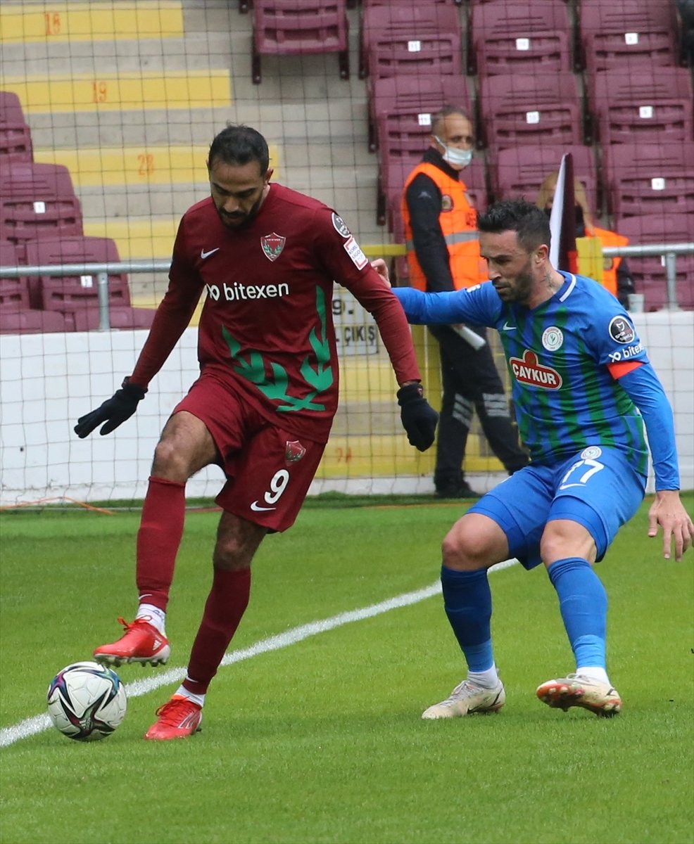 Rizespor Hatay’dan bir puanla dönüyor