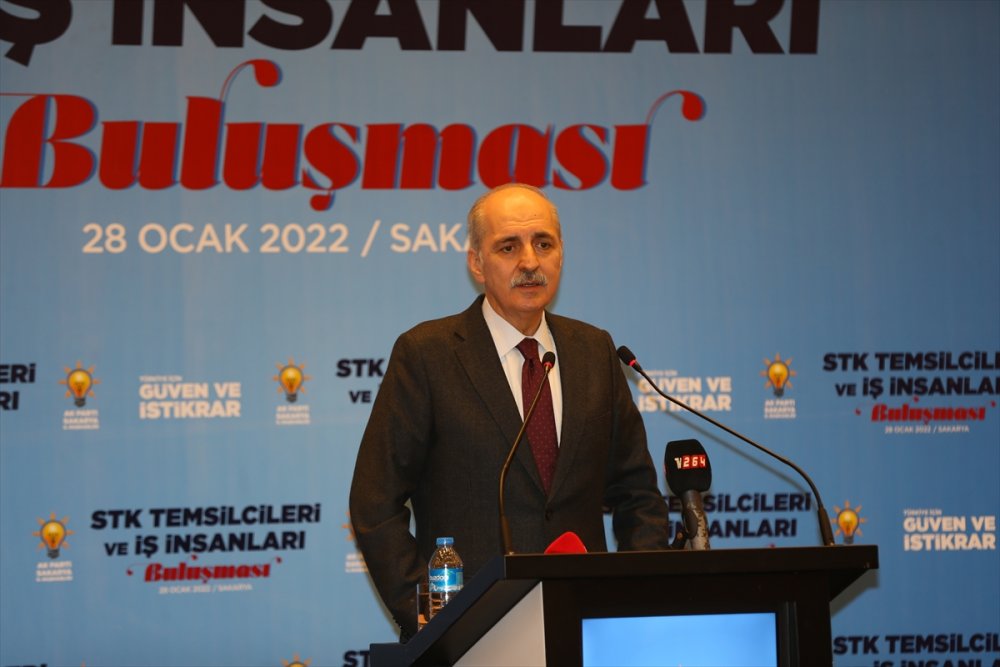 AK Parti Genel Başkanvekili Numan Kurtulmuş, Sakarya'da konuştu: