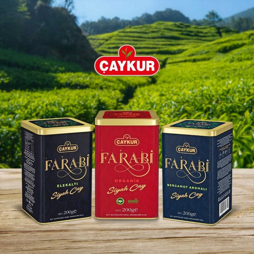 ÇAYKUR yeni ürün üretmeye devam ediyor  "Farabi Çayı"nı satışa sundu