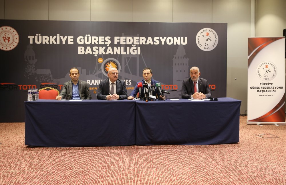 Yaşar Doğu, Vehbi Emre ve Hamit Kaplan Güreş Turnuvası'nın tanıtımı yapıldı