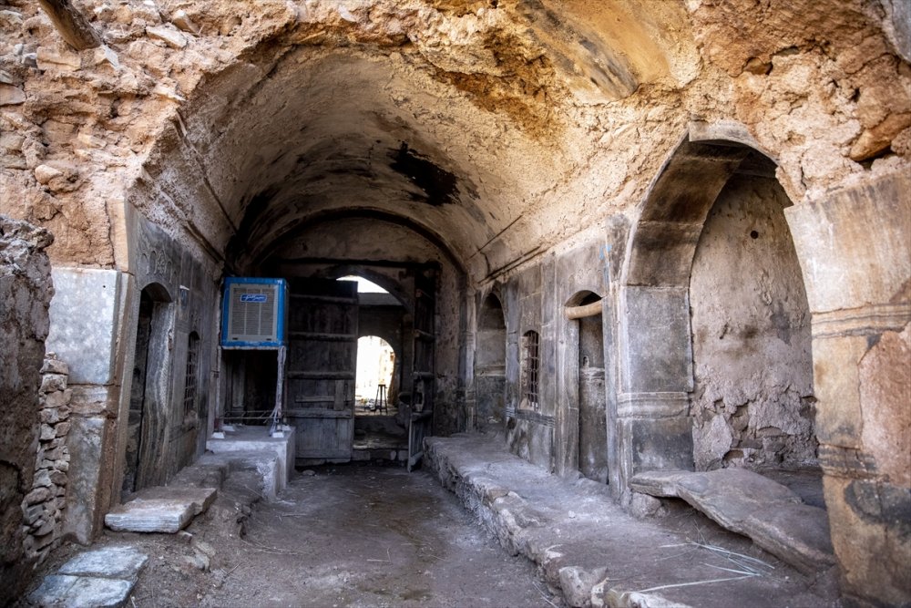 Erbil'de Osmanlı döneminden kalan 160 yıllık kervansaray onarılmayı bekliyor