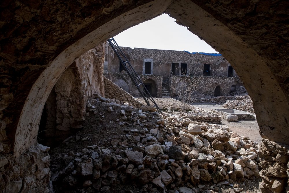 Erbil'de Osmanlı döneminden kalan 160 yıllık kervansaray onarılmayı bekliyor