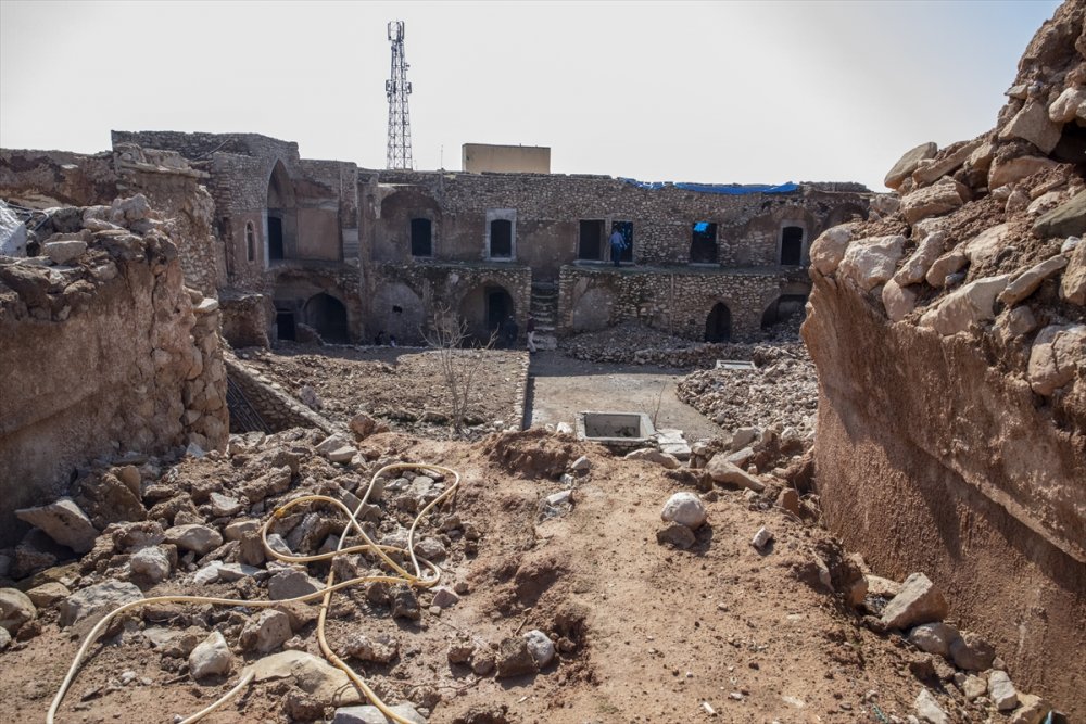 Erbil'de Osmanlı döneminden kalan 160 yıllık kervansaray onarılmayı bekliyor