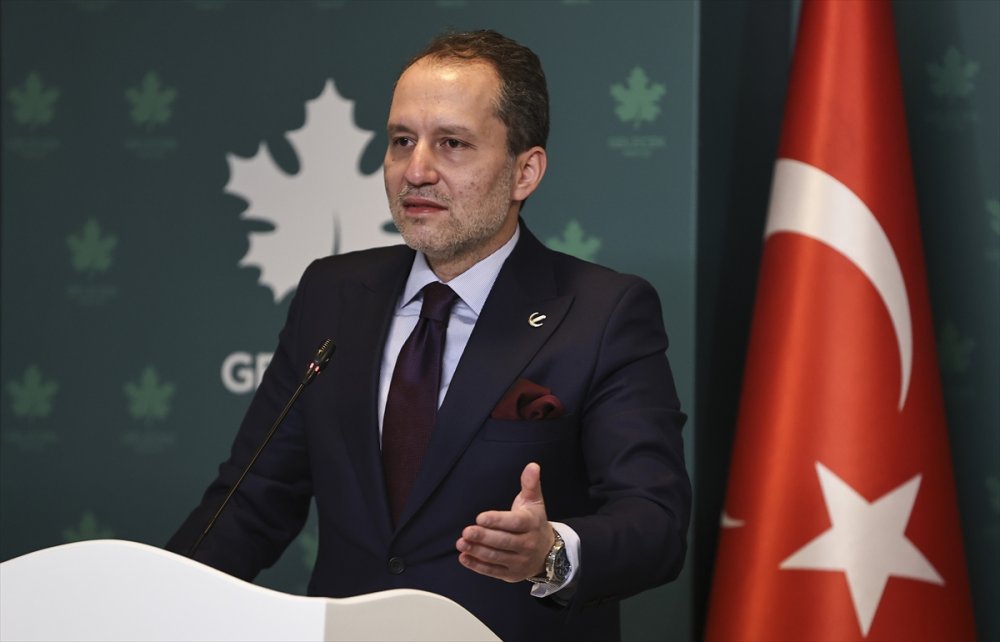 Fatih Erbakan, Davutoğlu'nu ziyaret etti