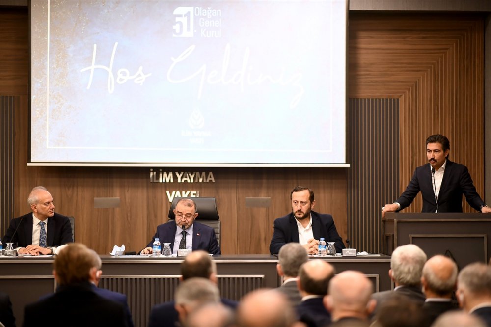 TBMM Başkanı Şentop, İlim Yayma Vakfı 51. Olağan Genel Kurulu'nda konuştu: