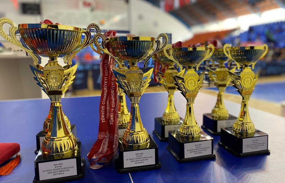 KYK'li gençler masa tenisi bölge turnuvası sona erdi