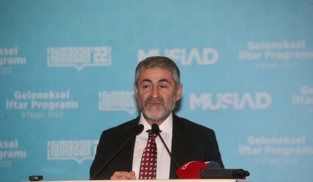 Hazine ve Maliye Bakanı Nebati, MÜSİAD'ın geleneksel iftar programında konuştu: