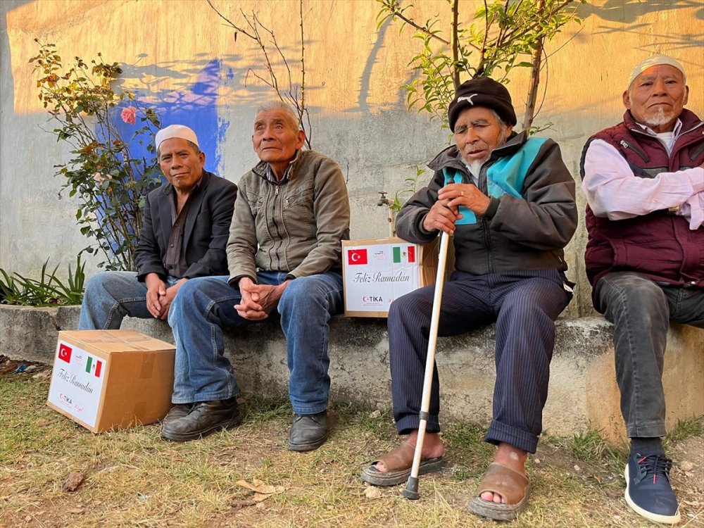 TİKA'dan Meksika'daki Müslüman Maya kabilesine ramazan yardımı