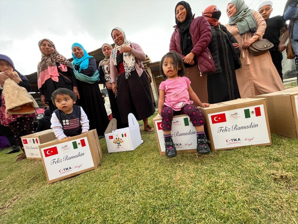 TİKA'dan Meksika'daki Müslüman Maya kabilesine ramazan yardımı