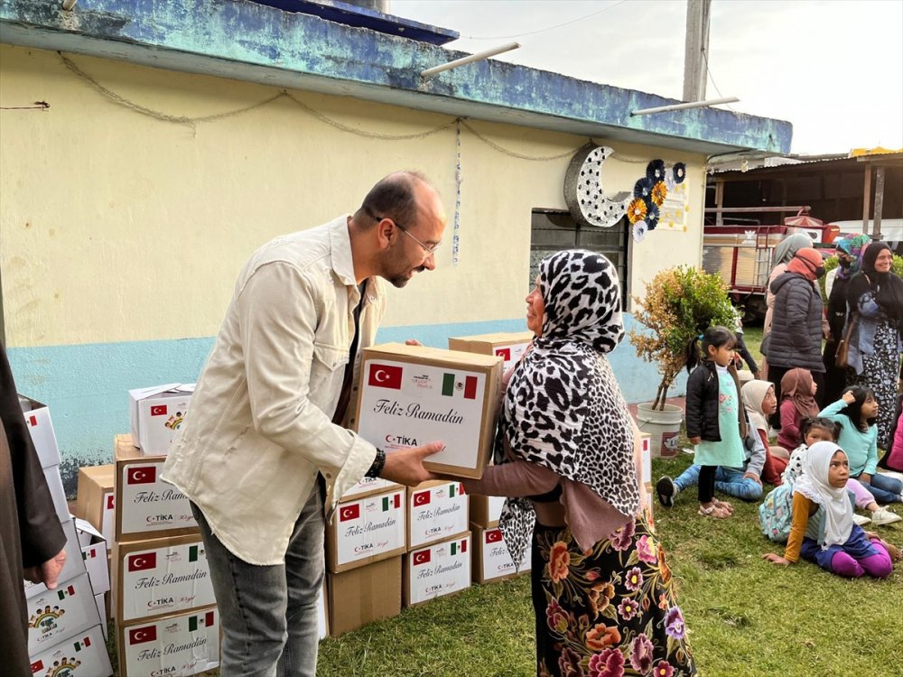 TİKA'dan Meksika'daki Müslüman Maya kabilesine ramazan yardımı