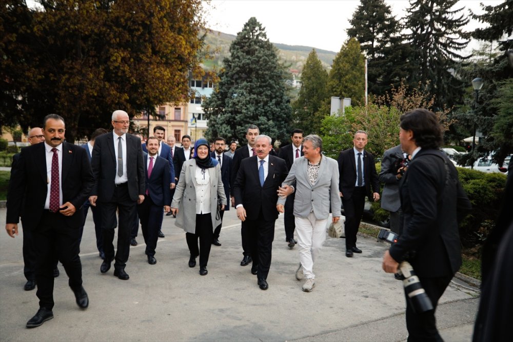 TBMM Başkanı Şentop, Bosna Hersek'in Travnik şehrinde iftar programına katıldı: