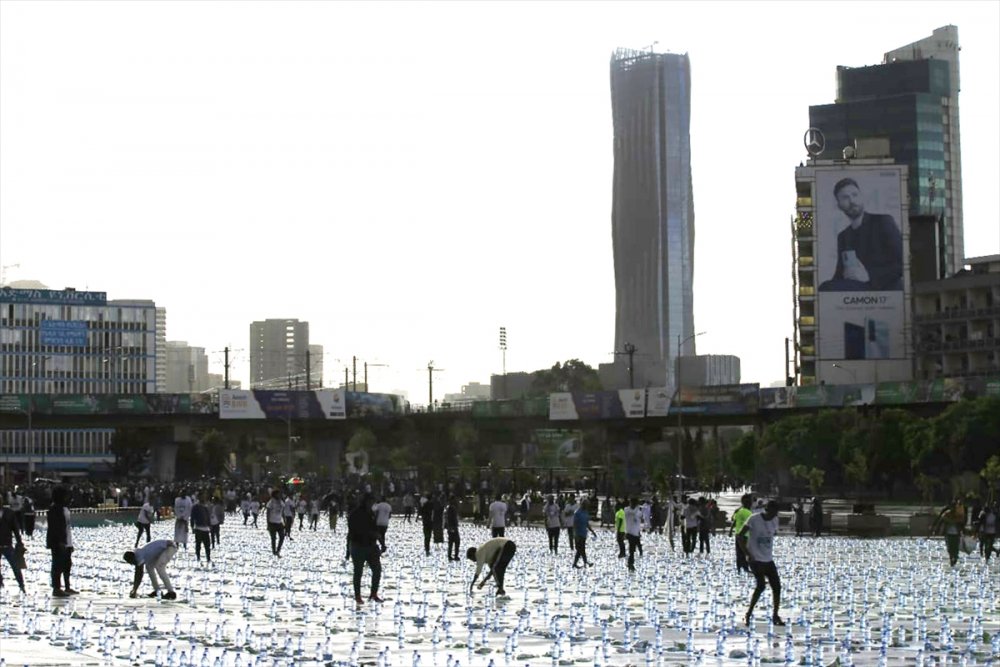 Etiyopya'da 500 bin Müslüman aynı sofrada iftar yaptı