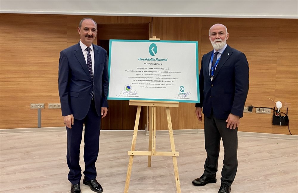 Kırşehir Ahi Evran Üniversitesi "Ulusal Kalite Hareketi"ne katıldı