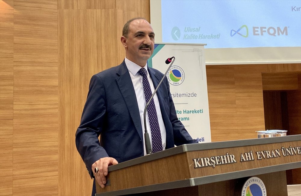 Kırşehir Ahi Evran Üniversitesi "Ulusal Kalite Hareketi"ne katıldı