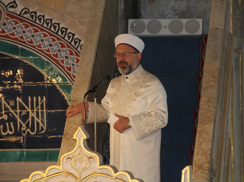 Diyanet İşleri Başkanı Erbaş, Amasya'da hutbe irat etti