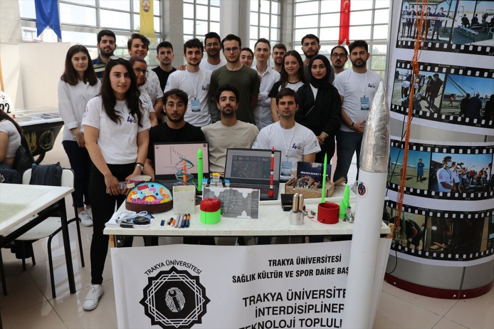 Trakya Üniversitesi "RoboTrak" yarışmasında birbirinden farklı projeler ilgi gördü