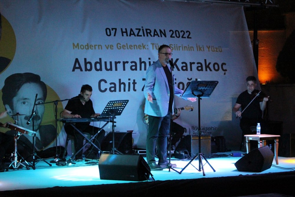 Abdurrahim Karakoç ve Cahit Zarifoğlu Kahramanmaraş'ta şiirleriyle anıldı