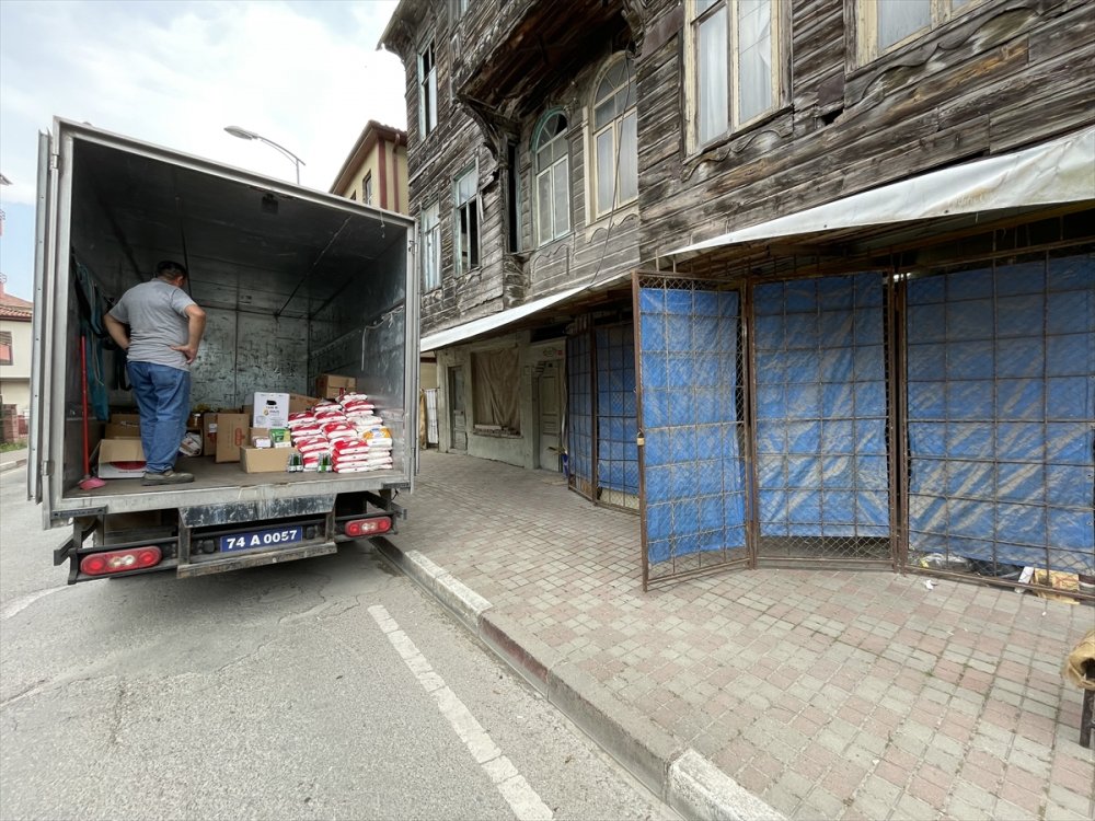 Bartın'da FETÖ şüphelilerinin kullandığı "gıda deposu" tespit edildi