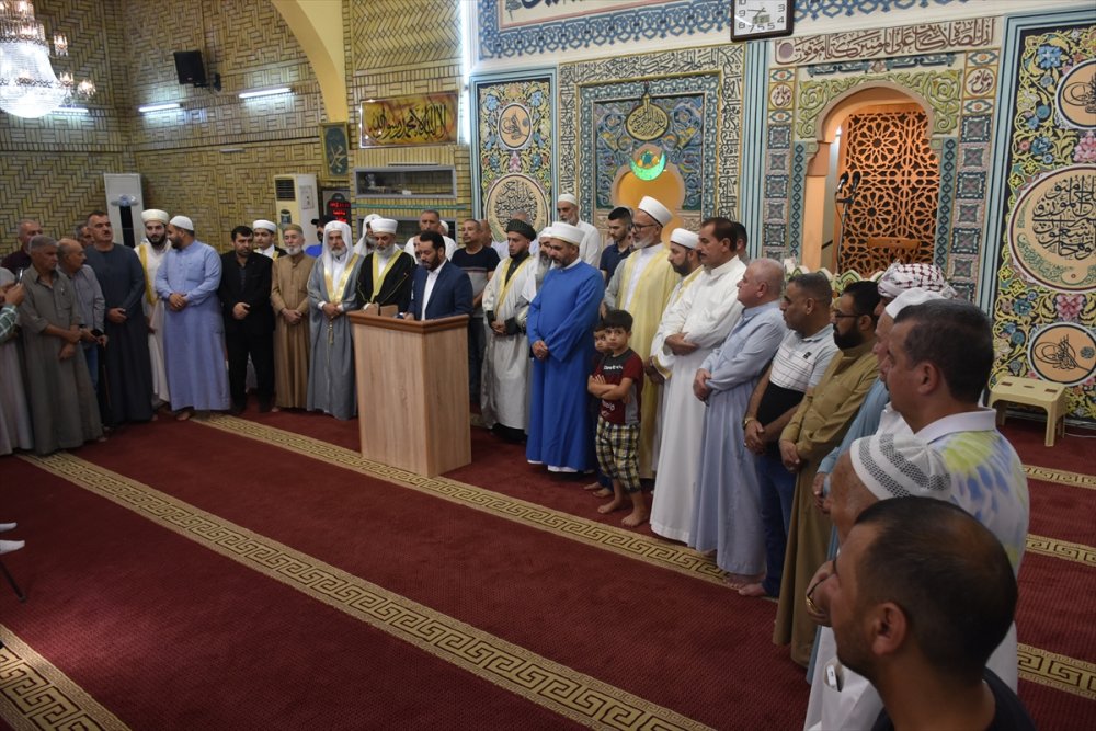 Hint yetkililerin Hazreti Muhammed'e hakaret içeren ifadeleri Kerkük'te protesto edildi