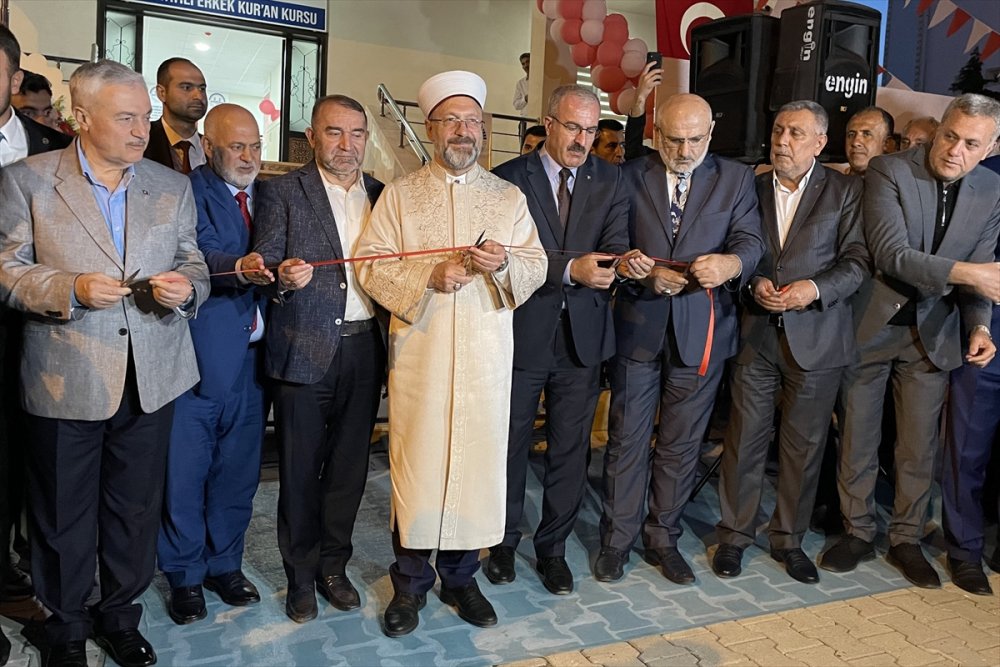 Diyanet İşleri Başkanı Erbaş, Elazığ'da Kur'an Kursu açılışında konuştu: