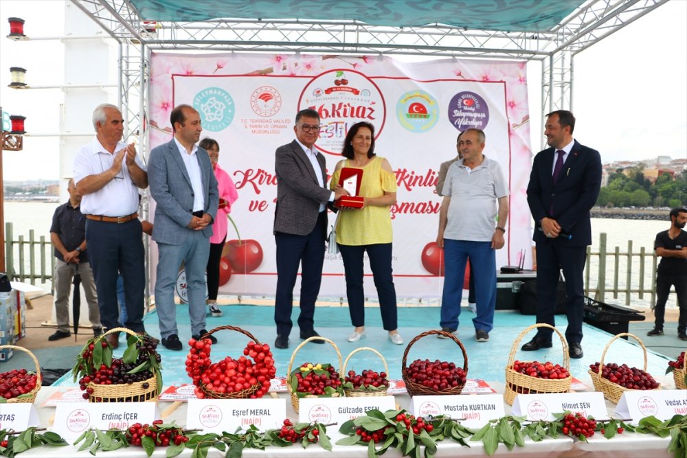Tekirdağ'da "En İyi Kiraz" yarışması düzenlendi