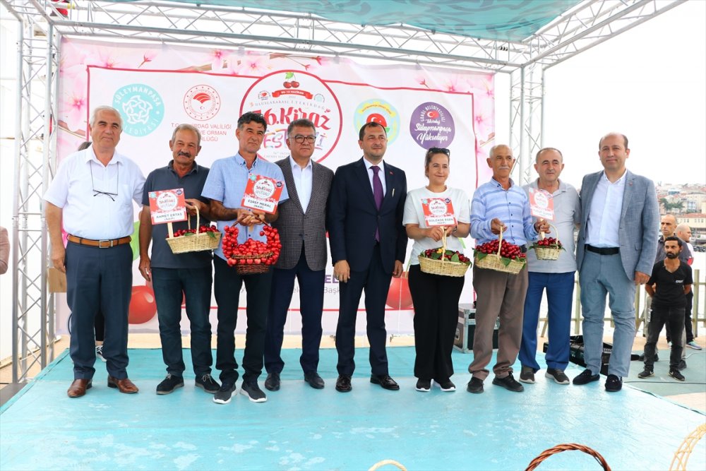 Tekirdağ'da "En İyi Kiraz" yarışması düzenlendi