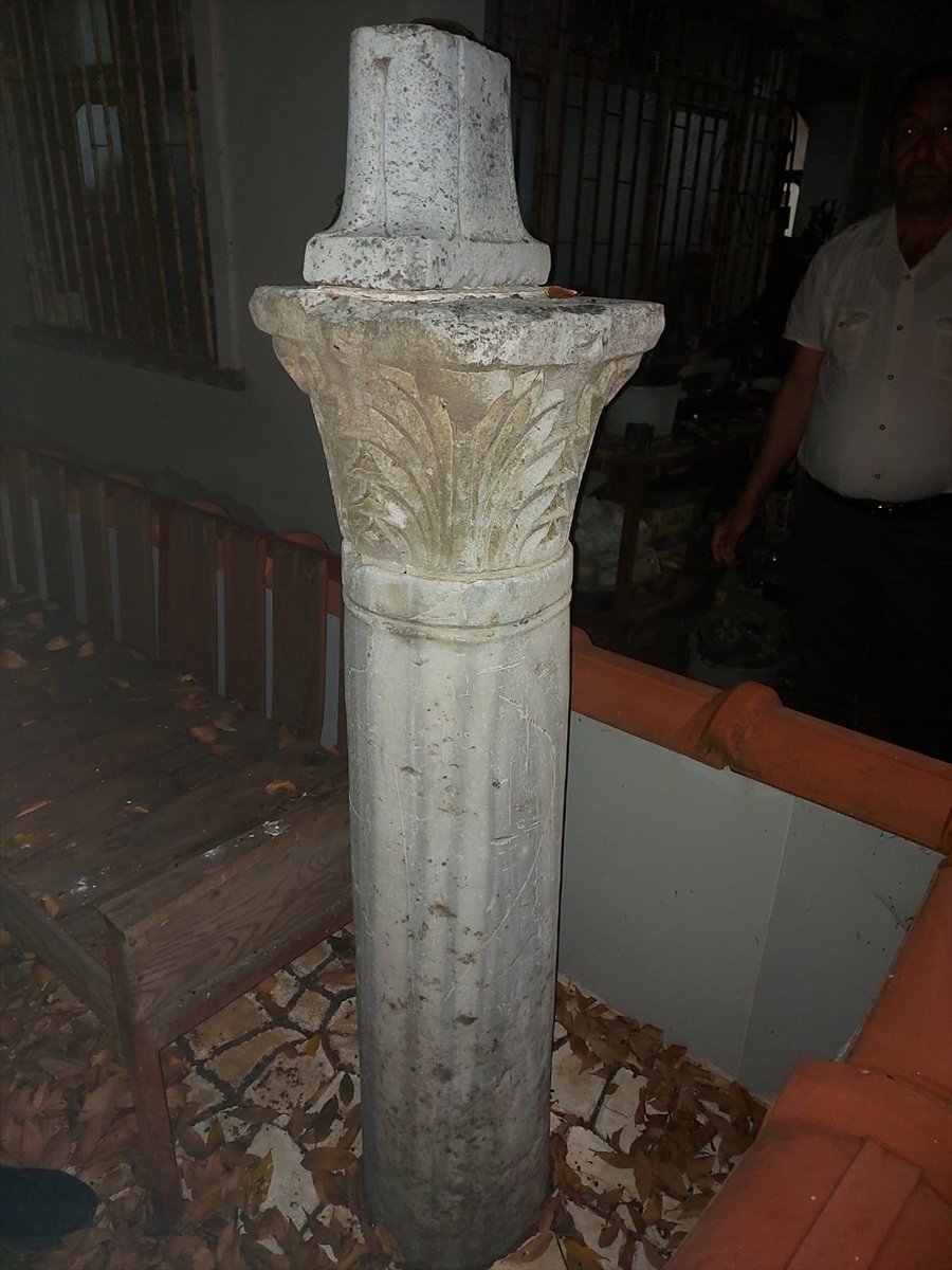 Hatay'da Roma dönemine ait olduğu değerlendirilen 10 kaide ele geçirildi