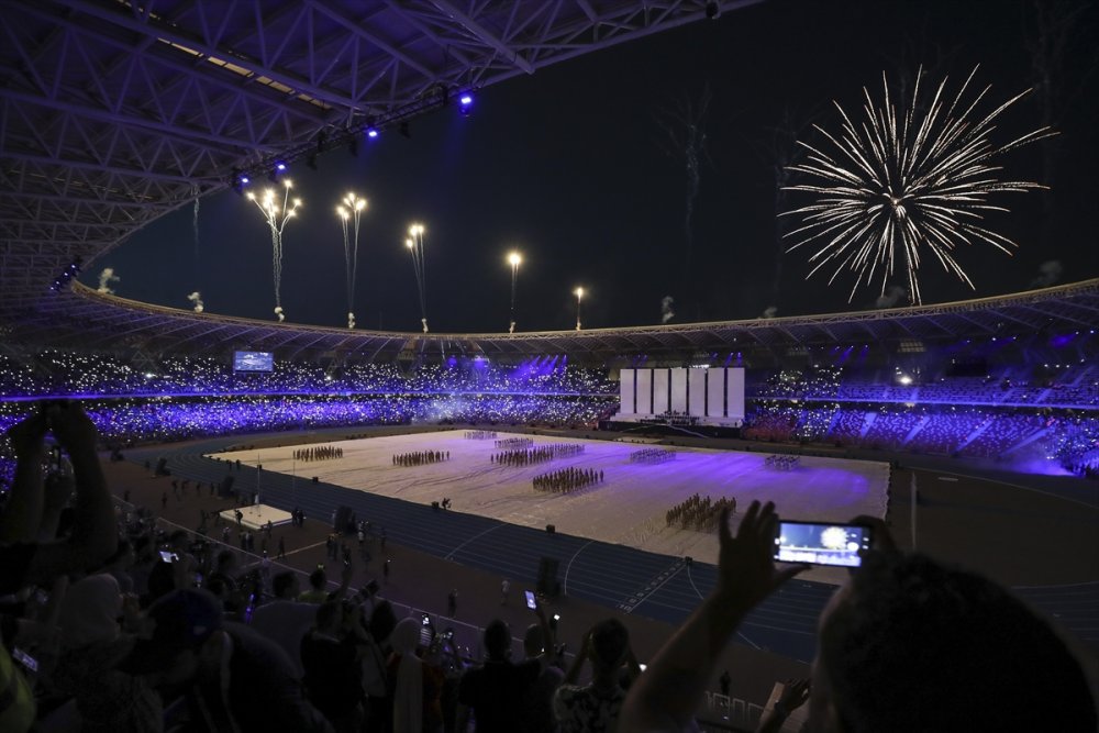 19. Akdeniz Oyunları Fuat Oktay’ın da katılımıyla Cezayir'de başladı