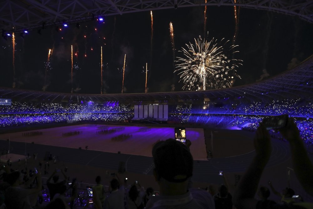 19. Akdeniz Oyunları Fuat Oktay’ın da katılımıyla Cezayir'de başladı