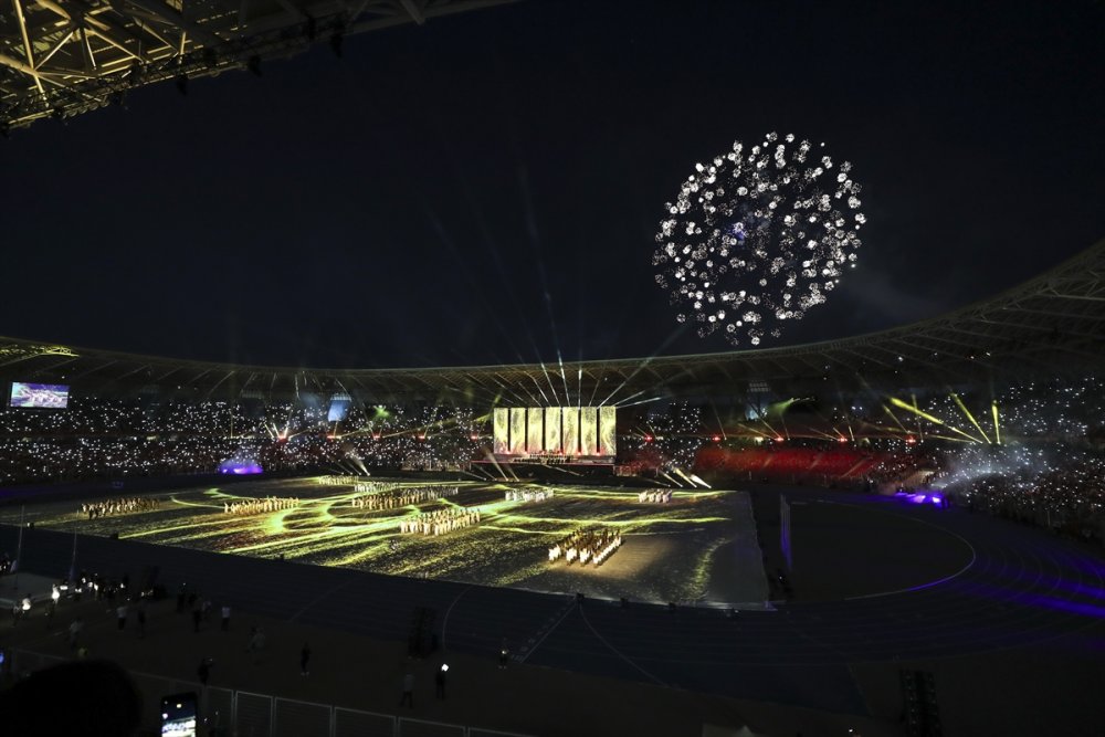 19. Akdeniz Oyunları Fuat Oktay’ın da katılımıyla Cezayir'de başladı