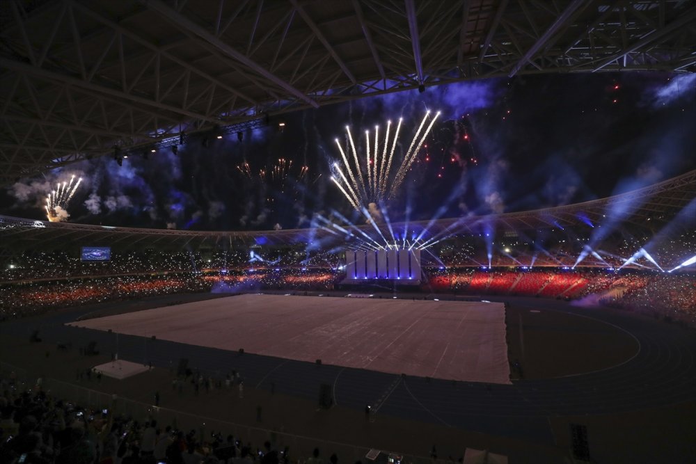 19. Akdeniz Oyunları Fuat Oktay’ın da katılımıyla Cezayir'de başladı