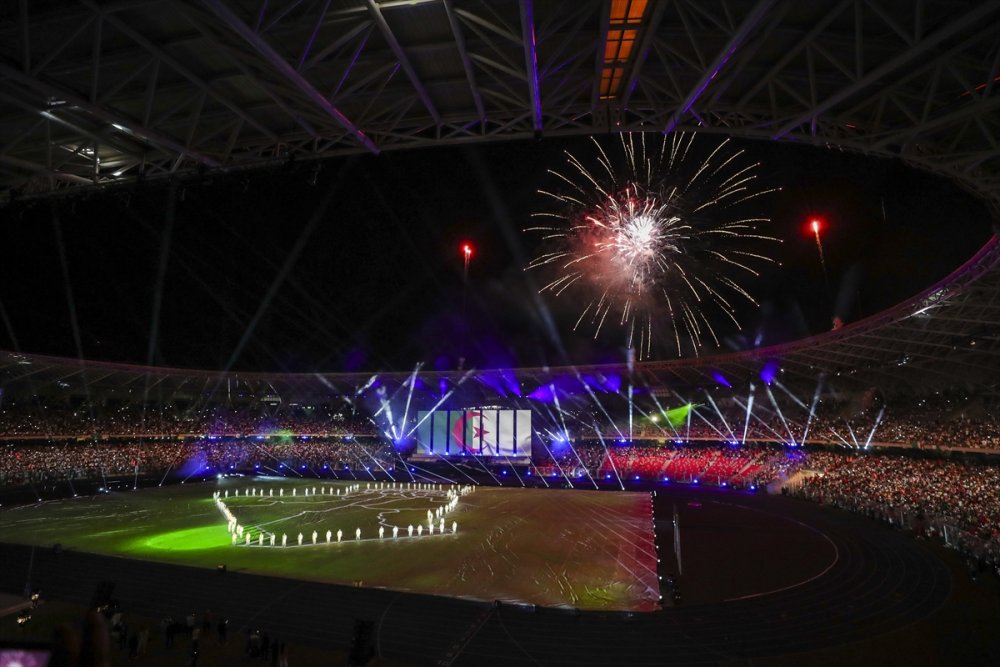 19. Akdeniz Oyunları Fuat Oktay’ın da katılımıyla Cezayir'de başladı