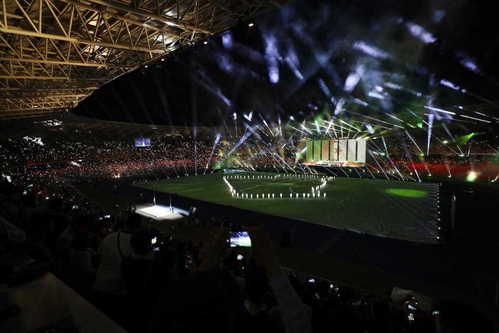 19. Akdeniz Oyunları Fuat Oktay’ın da katılımıyla Cezayir'de başladı