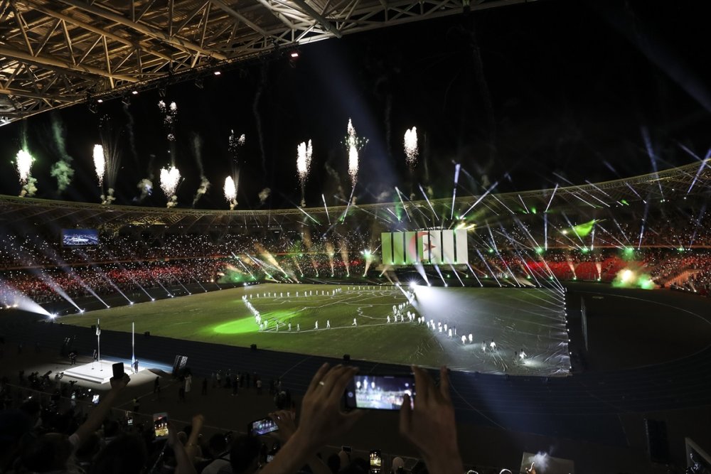 19. Akdeniz Oyunları Fuat Oktay’ın da katılımıyla Cezayir'de başladı