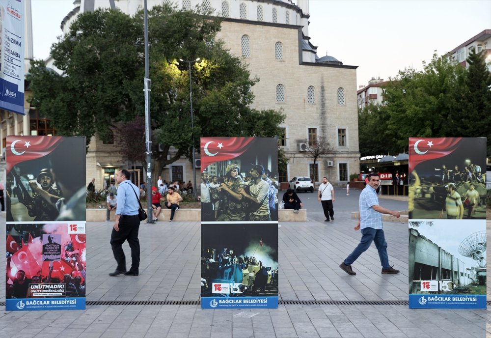 Bağcılar'da 15 Temmuz Demokrasi ve Milli İrade Günü etkinlikleri başladı