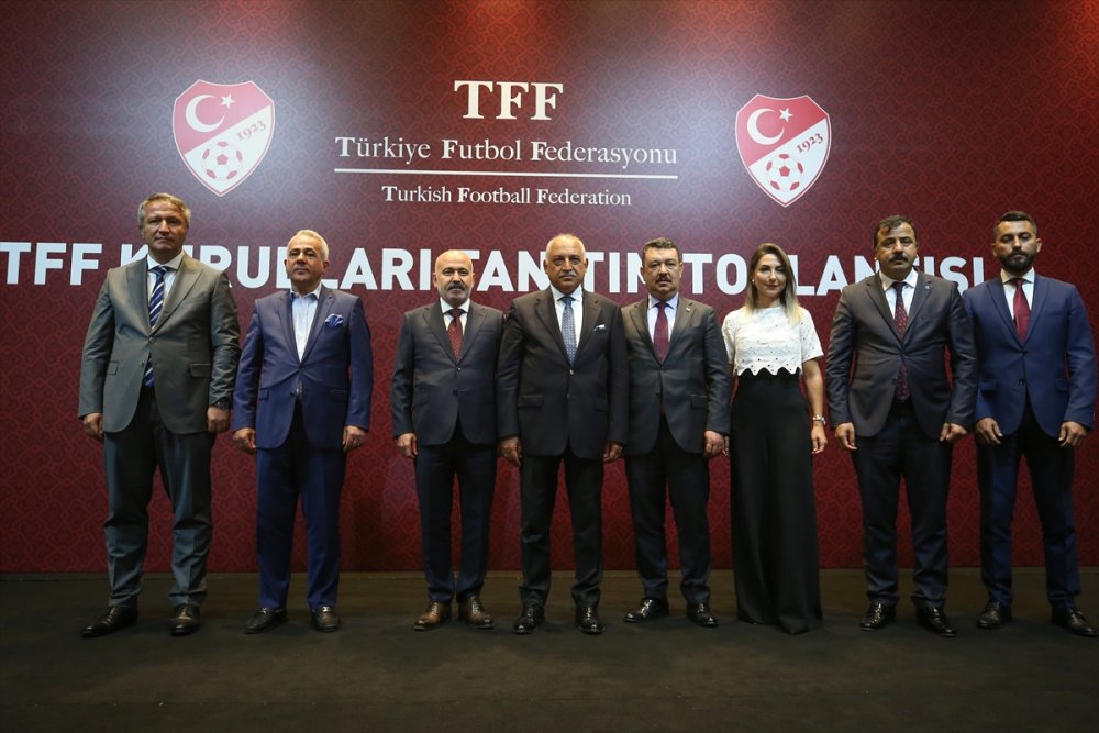 TFF bünyesinde görev yapan hukuk kurullarının başkan ve üyeleri tanıtıldı