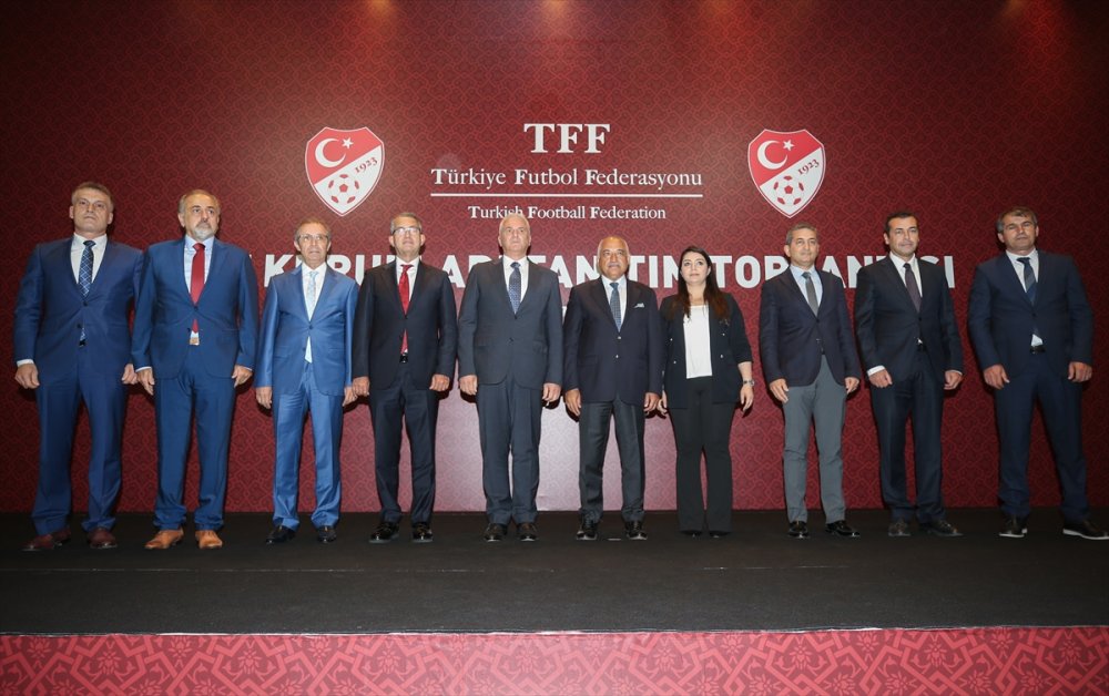 TFF bünyesinde görev yapan hukuk kurullarının başkan ve üyeleri tanıtıldı