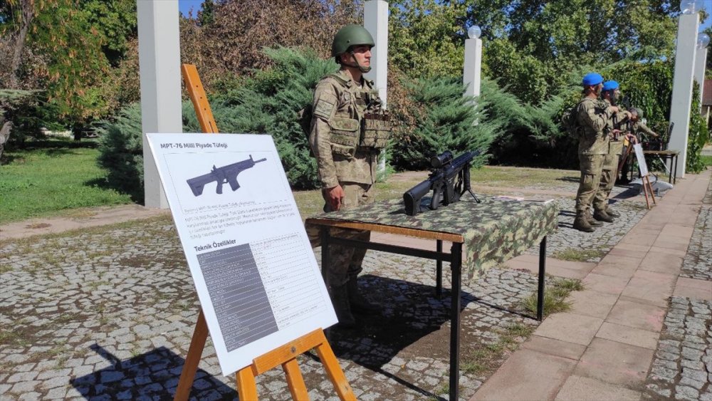 Edirne'de "yerli ve milli silahlar" sergilendi