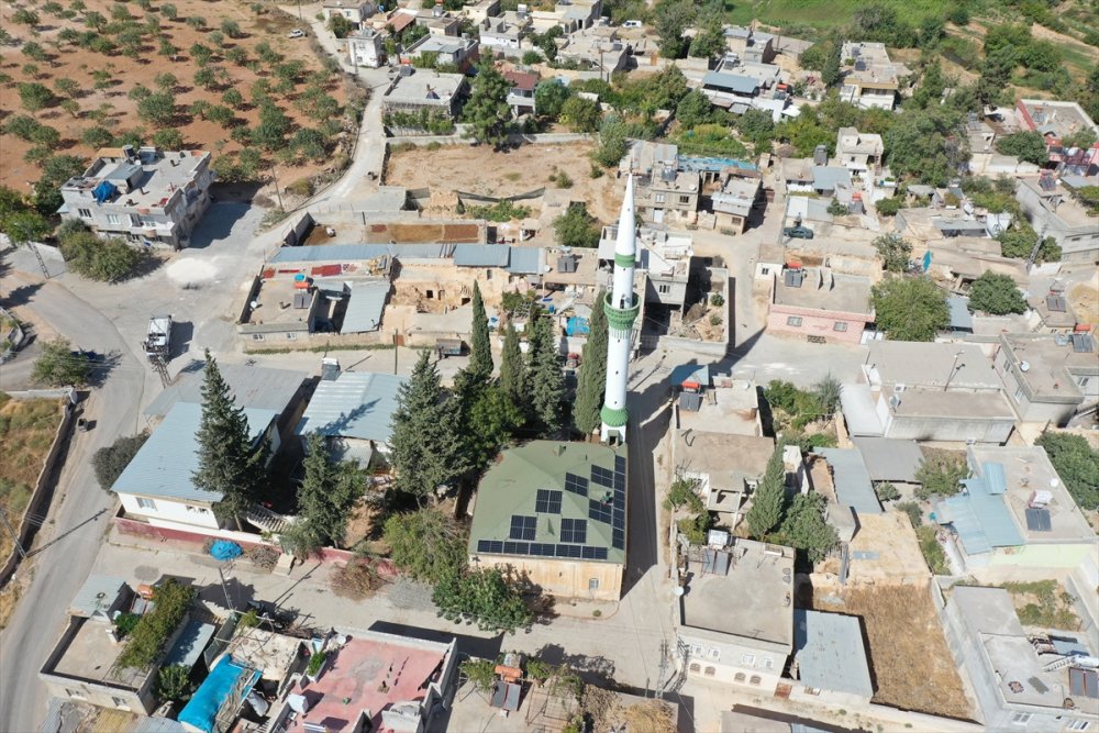 Gaziantep'te cami ve sosyal tesis güneşle aydınlanacak