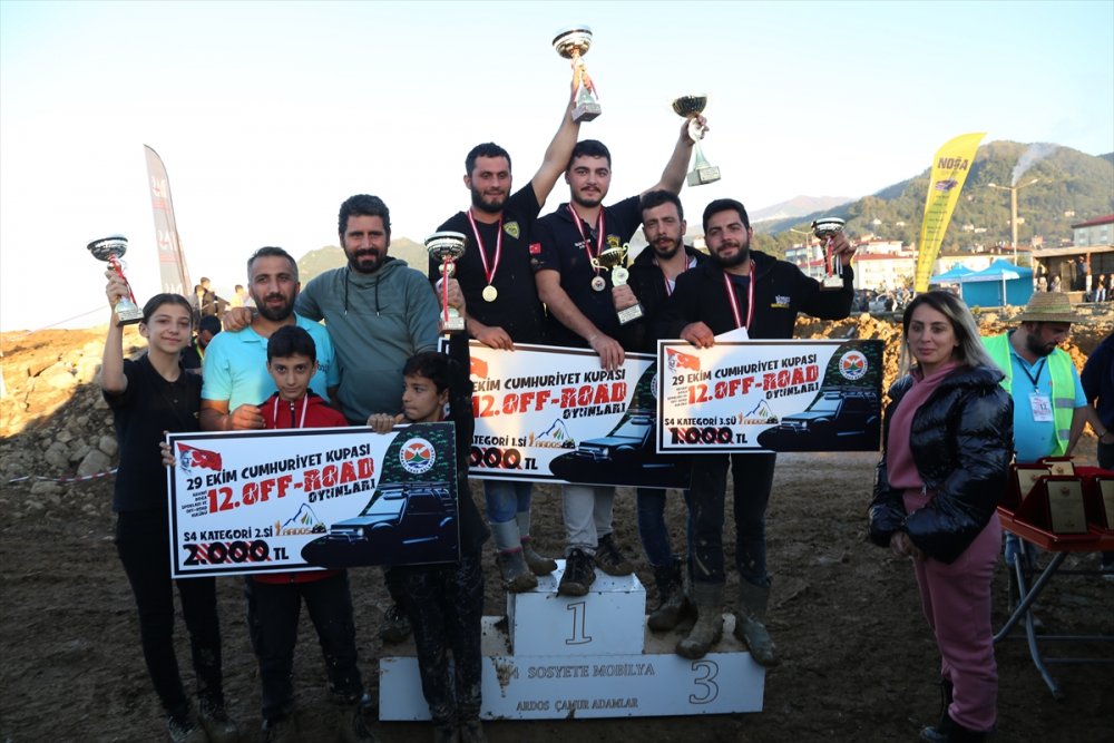 12. Arhavi Off-Road Oyunları yapıldı