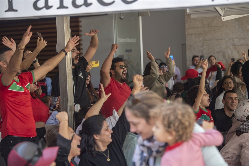 Fas'ın Dünya Kupası'ndaki galibiyeti ülkede coşkuyla kutlanıyor