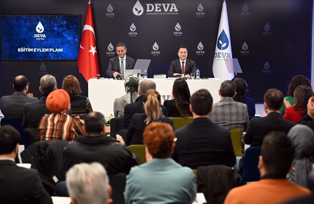 DEVA Partisi Genel Başkanı Babacan, partisinin Eğitim Eylem Planı'nı açıkladı: