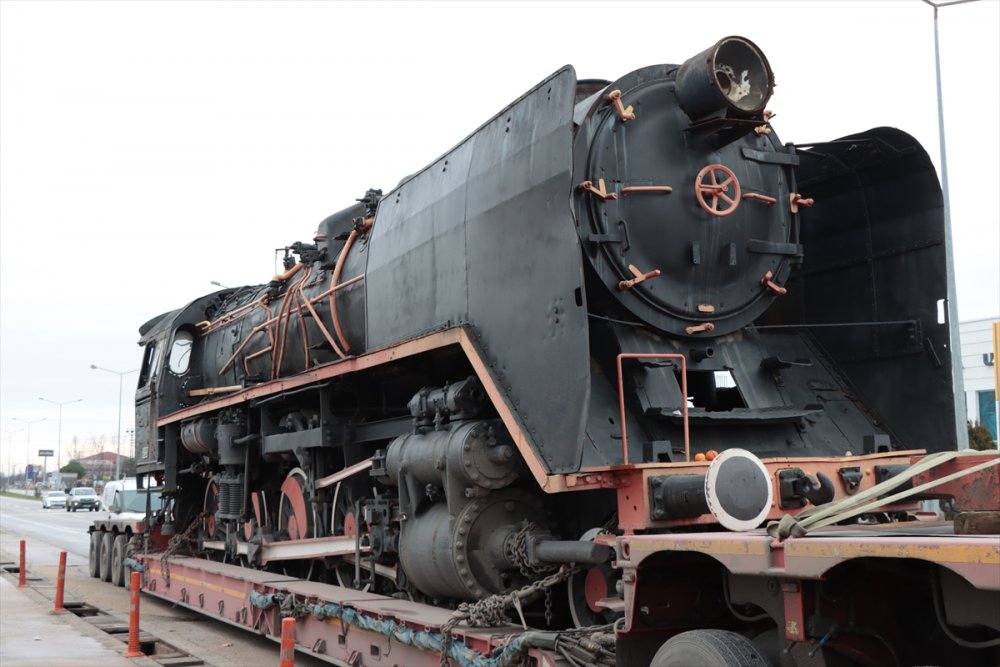 Kırklareli Millet Bahçesi'nde 1949 model "kara tren" sergilenecek
